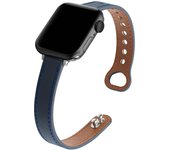 Genuine Leather Watchband for Apple Watch Band 40mm 42mm 44mm 45mm Fashion Sports Watch Strap for Apple Watch SE 7 6 5 4 3 2 1