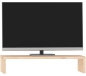 vidaXL Soporte para Monitor Portátil Elevador Color Blanco,  Gris,  Marrón miel y mas