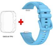 TPU Case+Silicone Strap for Huawei Watch Fit 3 Strap Replacement Band for Huawei Watch Fit3Watch Band With Case Screen Protector