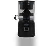 CHALOSI,Exprimidor eléctrico de cítricos, exprimidor automático con cable de alimentación, exprimidor portátil con cepillo de limpieza, para limón, pomelo, alto rendimiento de jugo, operación de un solo toque, fácil de limpiar Color Negro