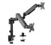 SOPORTE GEMBIRD PARA 2 PANTALLAS DE ESCRITORIO AJUSTABLE 17-32 HASTA 9 KG -  Recíbelo en 2-3 días laborables