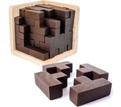 Rompecabezas de Madera 3D original: Caja de rompecabezas 3D atractiva para niños de 8 a 12 años y Adultos, Juegos de escritorio Delight