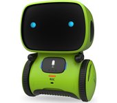 Interactive compañero, talking robot intelente, que Baila, canta, Graba, repite, Regalos de cumpleaños para niños de 3 años en Adelante (Azul)