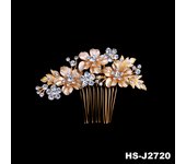Bridal Wedding Hair Accessories Crystal gold Silver Color Hair Combs for Women Bride Headpiece Party Jewelry Bridesmaid Gift