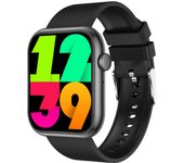 Nuevo reloj inteligente cuadrado de metal con control de la presión arterial, oxígeno en sangre, salud, Bluetooth, llamadas, juegos y música.