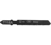 JBM 14993 SET DE 5 HOJAS DE SIERRA DE CALAR T118A PARA METAL PARA REF. 60010