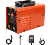 Máquina de soldadura portátil MMA-250, soldador eléctrico de arco inversor, corriente ajustable, compacta, con caja de almacenamiento de herramientas Herramienta de Soldadura Eléctrica de Precisión