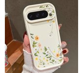 Flowers Pattern Candy Color Case For Google Pixel 8A 9 Pro XL 8 Pro Shockproof Soft TPU Silicone Phone Cover For Pixel 8 9 Pro