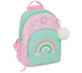 SAFTA MINI MOCHILA GLOWLAB AMAZING 25x30x13cm