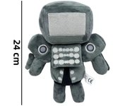 New Skibidi Toilet Plush Toys Titan Speakerman Camera TV Man Cartoon Speaker Titan Drill Clockman Plush Soft Stuffed Doll Gifts