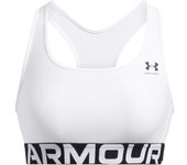 Sujetador deportivo HeatGear® Armour Mid Branded para mujer