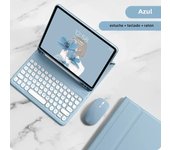 Covers For iPad Pro 11 2024 Keyboard Case For iPad 8th 9th 10th Generation Case Air 11 Air 5 10.2 Mini 6 Funda Keyboard Case