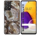 Tumundosmartphone Funda Gel Tpu para Samsung Galaxy A72 diseño Mármol 14 Dibujos