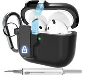 For Airpods 4 th Gen Type-C (2024) Capa MagSafe Magnetic lid lock Design Anti fall protective Cases For Airpods 4 th Cover Funda