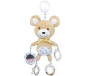 Lindo animal de dibujos animados elefante koala conejo blanco bebé juguete cama remolque colgante juguete