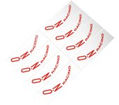 8PCS Car Wheel Rim Sticker For Audi A4 B8 B9 B7 A3 8P 8V 8L A6 C6 C7 A5 A7 A1 A8 Q3 8U F3 Q5 FY Q7 Q2 TT OZ Racing Accessories