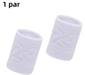 1 Pair Cotton Elastic Wristband Support Basketball Wrist Brace Wraps Men Kids Gym Fitness Powerlifting Tennis Sweat Absorption