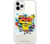 Funda original compatible con iPhone 11 Pro con un diseño de Bob Esponja Hip Hop