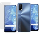 Tumundosmartphone Pack 2 En 1 Funda Gel Transparente + Protector Cristal Templado para Realme 7 5G