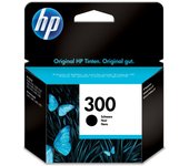 HP - Cartucho de tinta original 300 negro CC640EE
