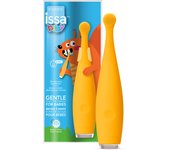 FOREO ISSA baby Cepillo de dientes eléctrico de silicona para bebés y niños pequeños de 0 a 4 años, cabezal de silicona, primer cuidado bucal, 480 días de uso por cada carga USB, garantía de 2 años