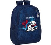 SAFTA - MOCHILA ADAPT.CARRO EL NIÑO "PARADISE" - Mochila con Asas Ajustables y Espalda Ergonomica - Mochila con Compartimientos con Cremallera - Mochila Diseño Único y Licencia Oficial By EL NIÑO "PARADISE"