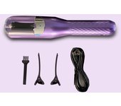 Convenient USB charging hair clipper automatically detects fork shaped hair clippers, efficiently repairing damaged hair