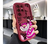 Alice In Wonderland Cute For Samsung S20 S21 S22 S23 S24 FE Plus Ultra 5G Note 20 Ultra Eyes Ladder Phone Case