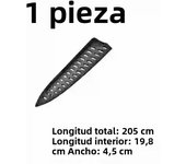 3.5/5/6/7/8 Inch Kitchen Knife Sheath Black Plastic Knife Covers Knife Blade Protector Cover Edge Guards Case Kitchen Accessorie
