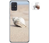 Tumundosmartphone Funda Gel Tpu para Samsung Galaxy A51 5G diseño Concha Dibujos