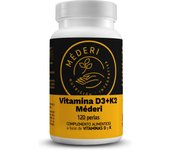 Vitamina D3 + K2 120 perlas  Méderi