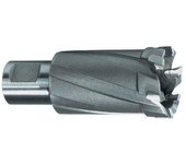 Broca hueca dientes metal duro vástago weldon (ø 27 mm)