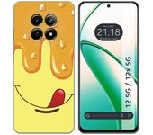 Tumundosmartphone Funda Silicona para Realme 12 5G / 12x 5G diseño Helado Vainilla Dibujos