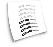 Pegatinas compatibles con llanta bici Campagnolo Bora One 50 mod-2 47mm