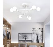 Modern Sputnik Ceiling Chandelier Satellite Hanging Lamp Lustre Light Fixture 6 8 10 Iron Spider Home Living Dining Room Decor