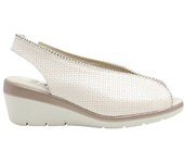 24Hrs Zapatos Mujer Beige Cómodos