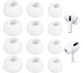 Almohadillas de repuesto para auriculares: 6 pares de almohadillas de silicona para Airpods Pro y Airpods Pro de segunda generación