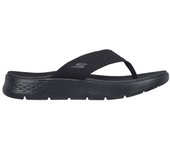 Skechers Go Walk Flex Sandal - Splendor Sandalias de dedo para mujer negras en textil 86233