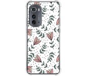 Funda Silicona Antigolpes para Motorola Moto Edge 30 5G diseño Flores 01 Dibujos