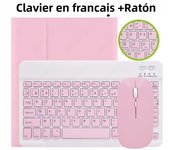 AZERTY Keyboard Case for Samsung Tab A9+ A9 Plus A8 10.5 A7 10.4 Tab S9 FE S8 X700 S7 T870 11 S6 Lite 10.4 French Cover Keyboard