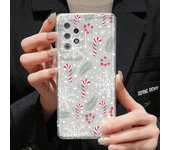 Merry Christmas Phone Case For Samsung A55 5G S24 Ultra A54 A53 A35 A15 A16 S23 FE S22 S21 S20 FE Soft TPU Carcasa Funda Cover