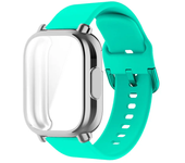 22mm Silicone Strap With Case For Xiaomi Redmi Watch 5 Active Lite Smart Watch Wrist Band And Case For Redmi Watch 5 Active Lite