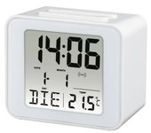 Reloj Despertador Hama Cube Blanco