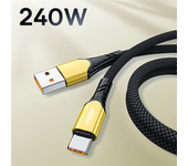 NNBILI 240W USB C Fast Charging Data USB Cable Type C Power Wire 3.1 For Huawei Honor Oneplus Realme Samsung USB A To C Cable