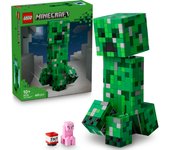 LEGO® Minecraft® El Creeper™ Creativo Juguete de Construcción y Decoración, Divertido Regalo Inspirado en el Videojuego, Figura de Acción Coleccionable para Niños y Niñas 21276