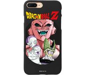 Funda original compatible con Iphone 7 Plus - 8 Plus Negro con un diseño de Dragon Ball Z Freeza Cell y Buu