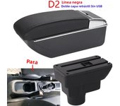 For Opel Corsa D Armrest box For Opel Corsa Car armrest Backrest Interior Retrofit part Storage Box Accessorie easy installation