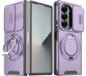 Slide Camera Protection Magnetic Stand Phone Case for Samsung Galaxy Z Fold 6 5G Defender Cover