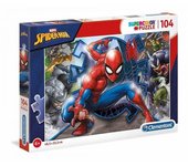 PUZZLE 104 PIEZAS SPIDERMAN SUPERCOLOR DE CLEMENTONI