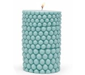 Kit Molde de Silicona Vela DIY con Bolitas | Molde Flexible y Antiadherente para Crear Velas Decorativas Personalizadas en Casa con Detalles Perfectos